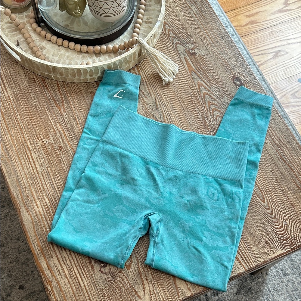 Gymshark Blue High-Waisted Leggings